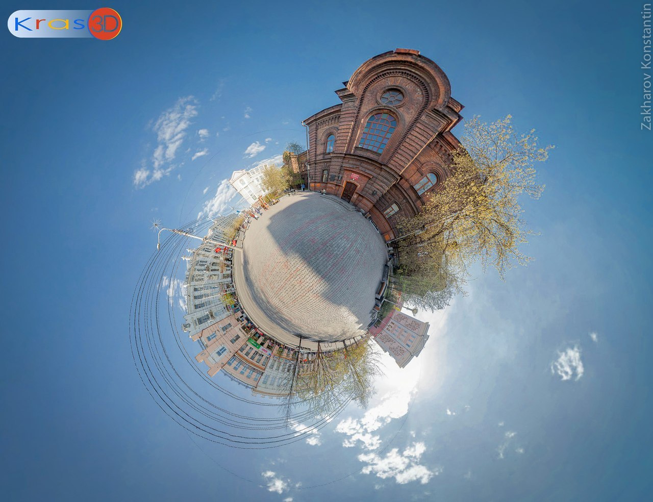 Сферическая панорама 360 Ульяновск Александровский парк