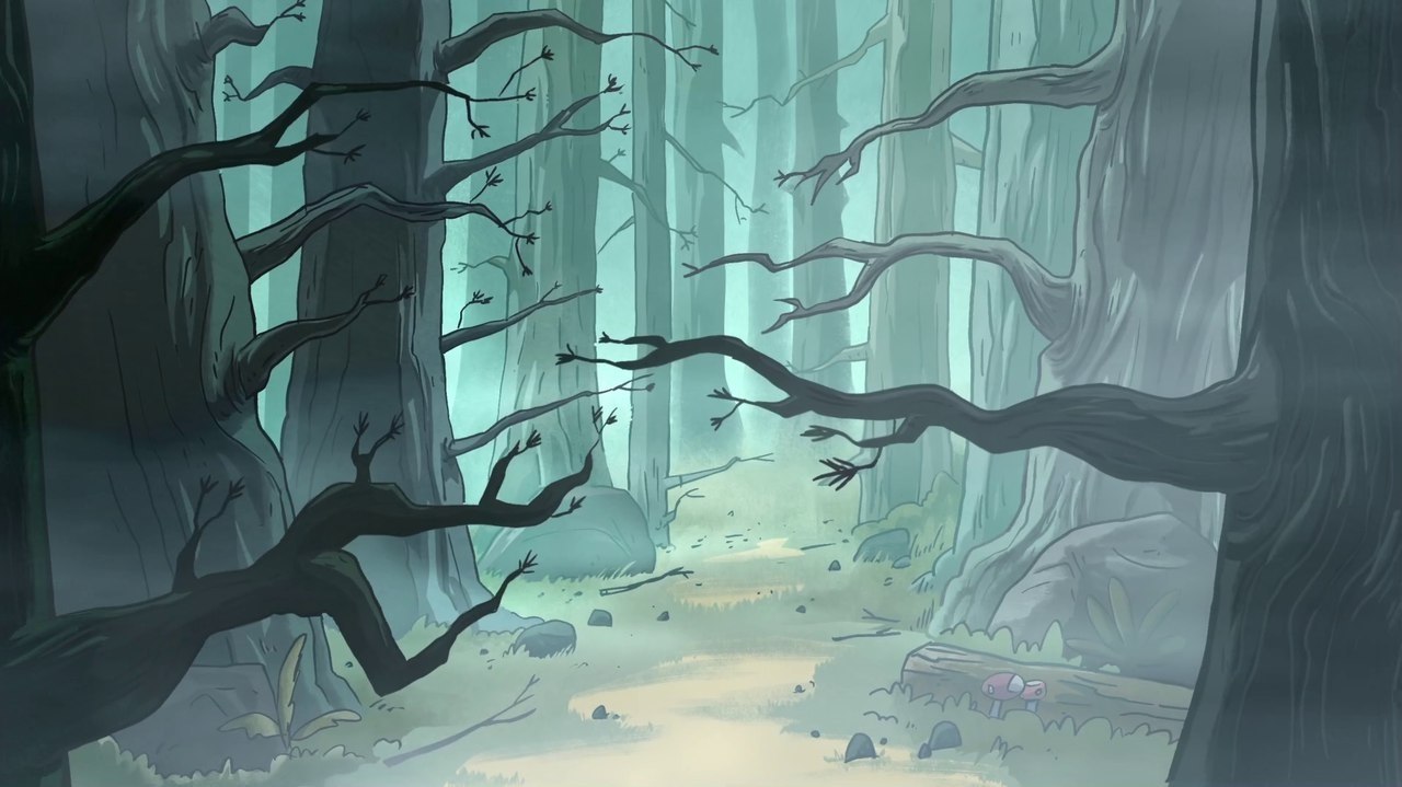 Темный лес Гравити Фолз