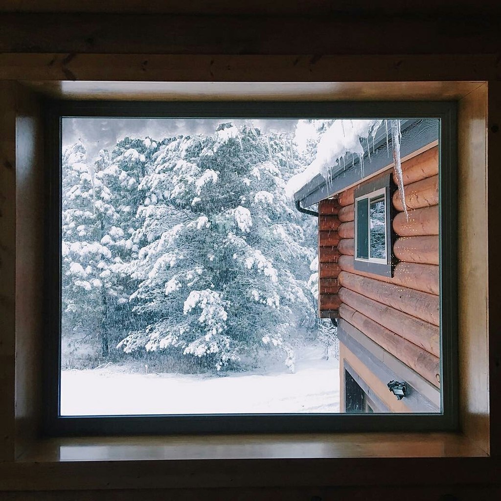 Зима Вид Из Окна