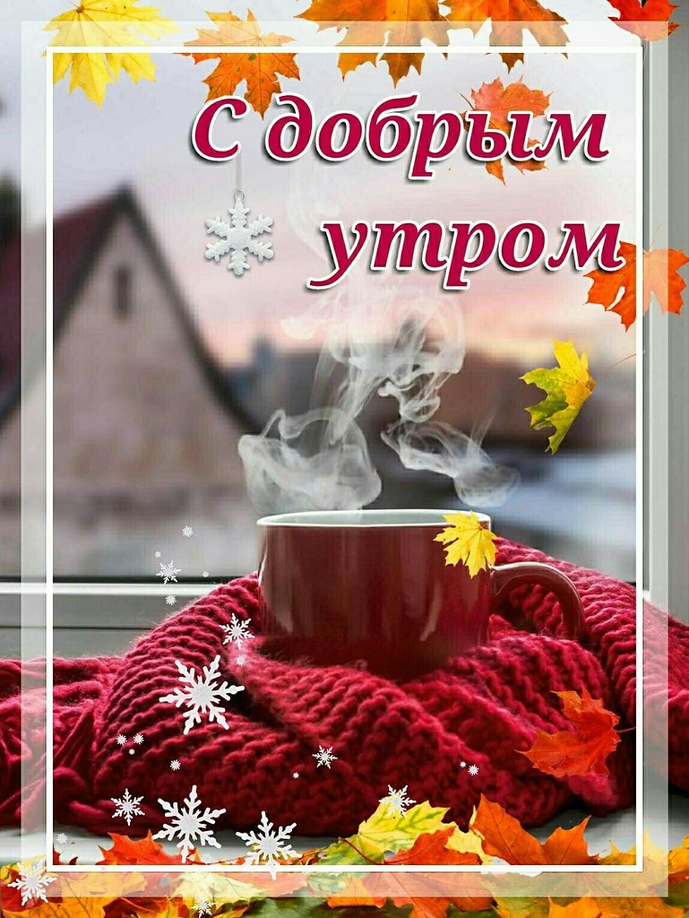 С добрым утром осенние картинки с пожеланиями