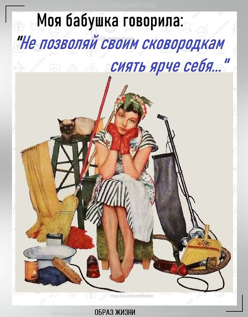Прикол про домохозяйку