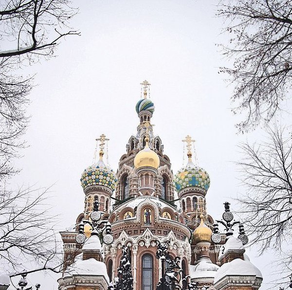 Спас на крови зимой в санкт петербурге