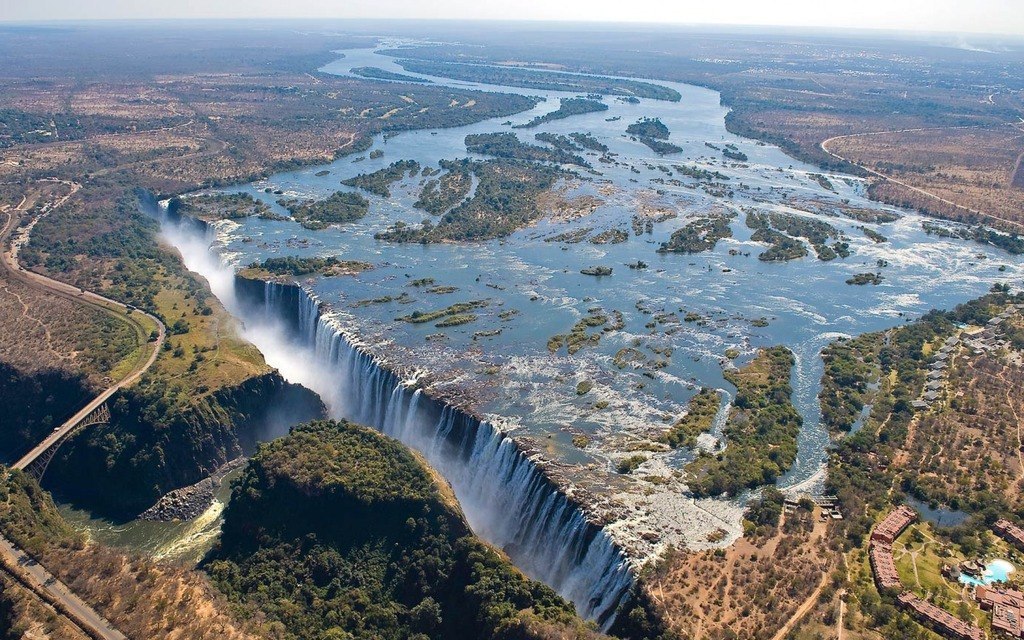 Водопад в зимбабве