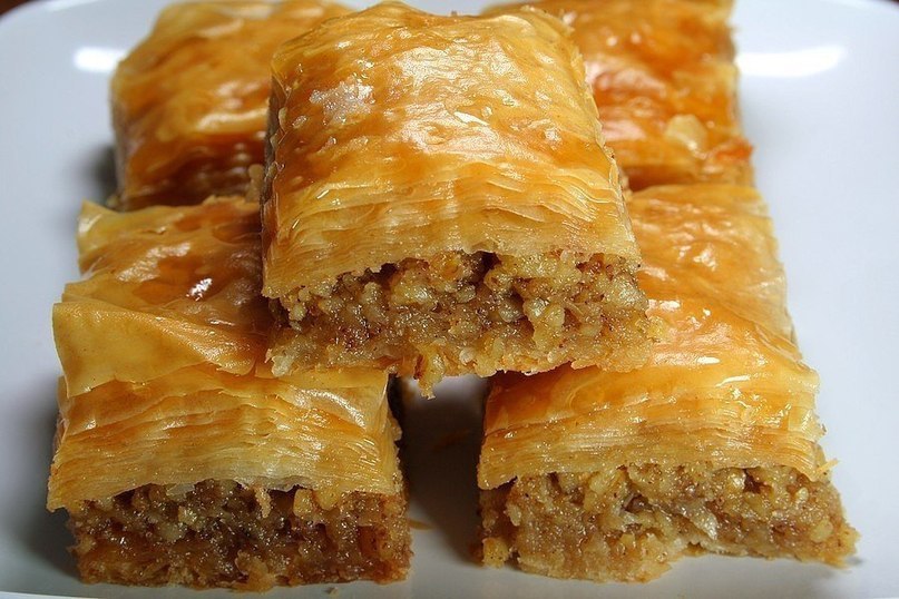Рецепт Пахлавы Из Тесто Фото