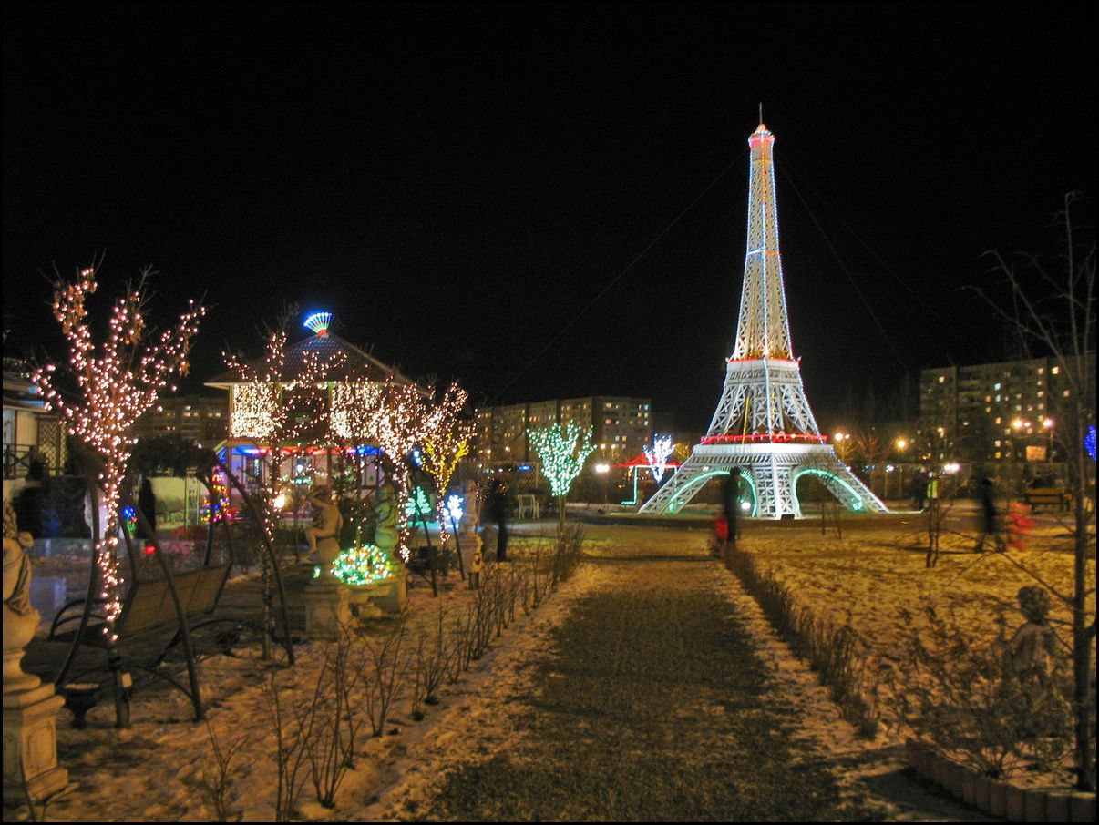 Красноярск эйфелева башня фото