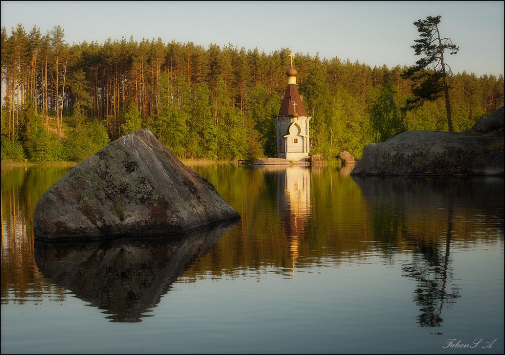 Храм андрея первозванного на вуоксе фото