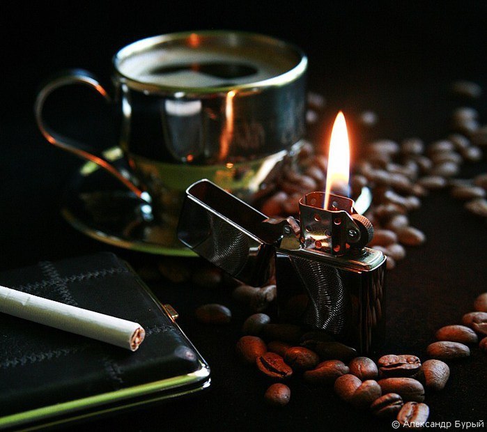 Кофе и сигара красивые картинки