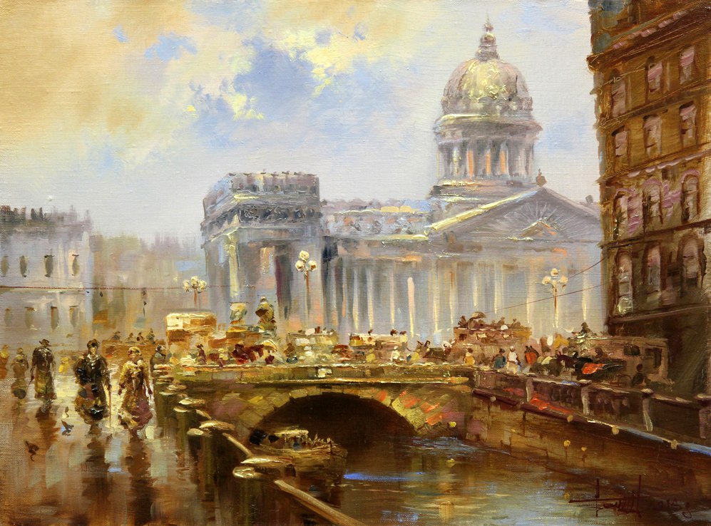 Сказочный петербург картина