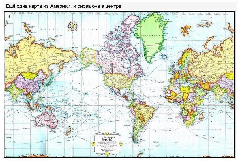 Карта мира приснилась