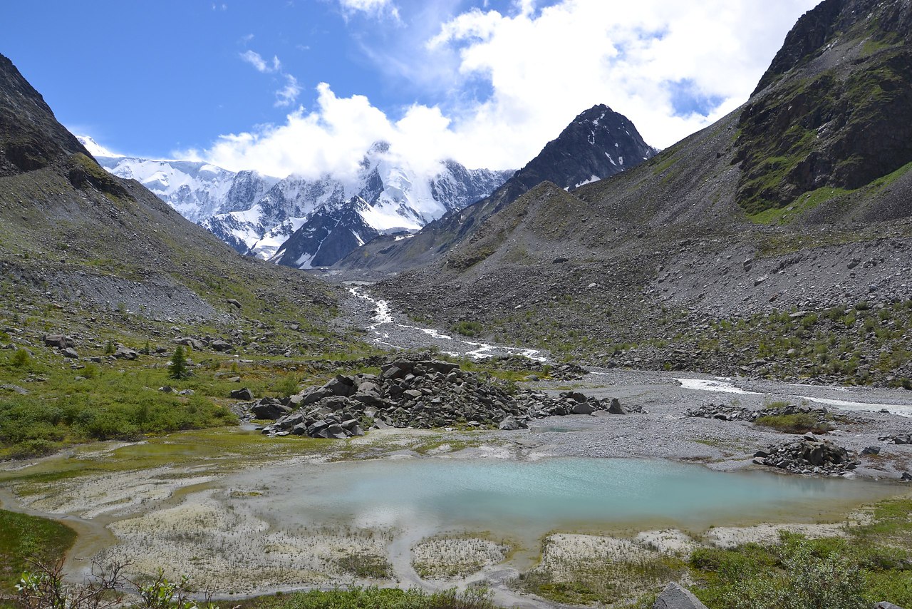 Гора Белуха (4506 м). Алтай