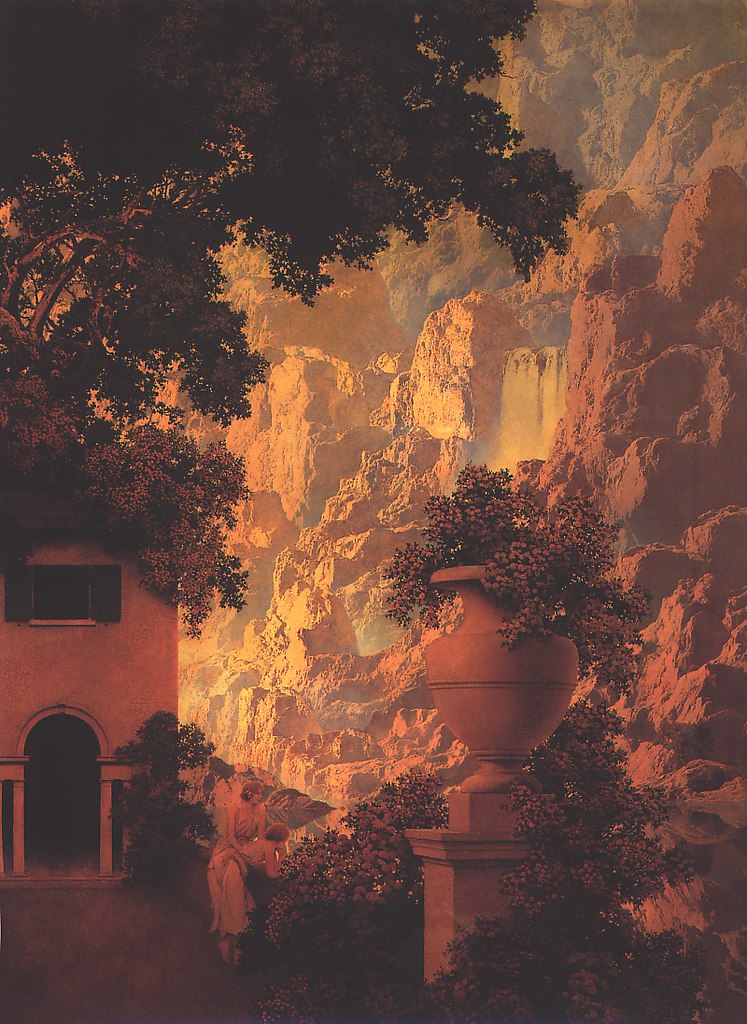 Maxfield parrish картины