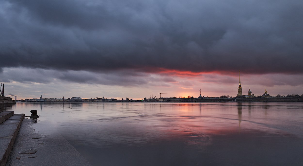 Петербург река нева