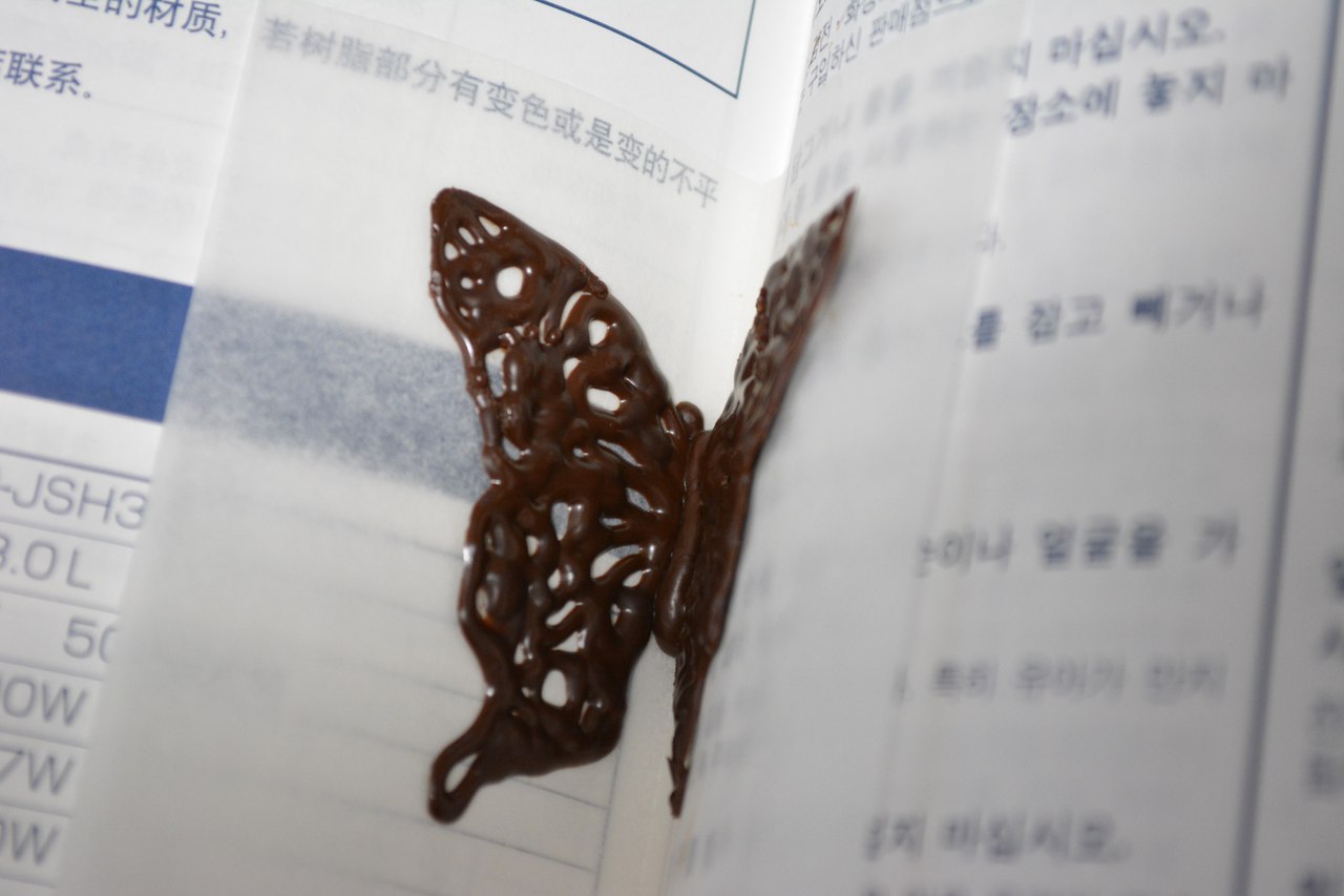 Фото бабочки для шоколада