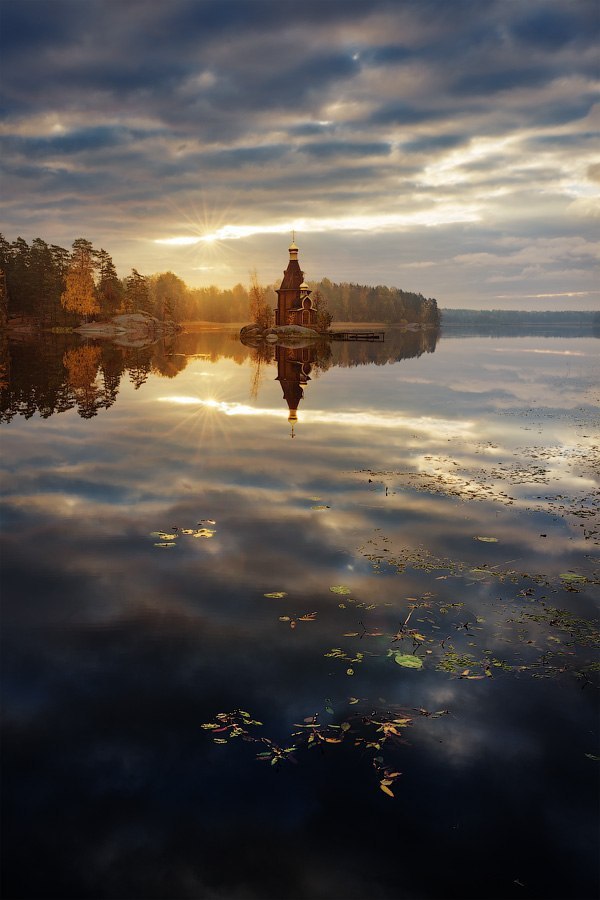 Храм андрея первозванного на вуоксе фото