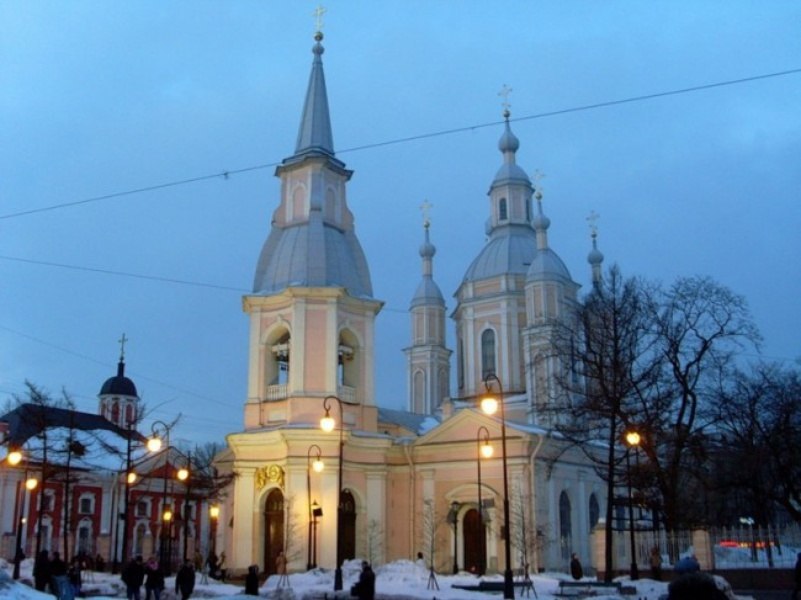 Храм Андрея Первозванного Санкт Петербург