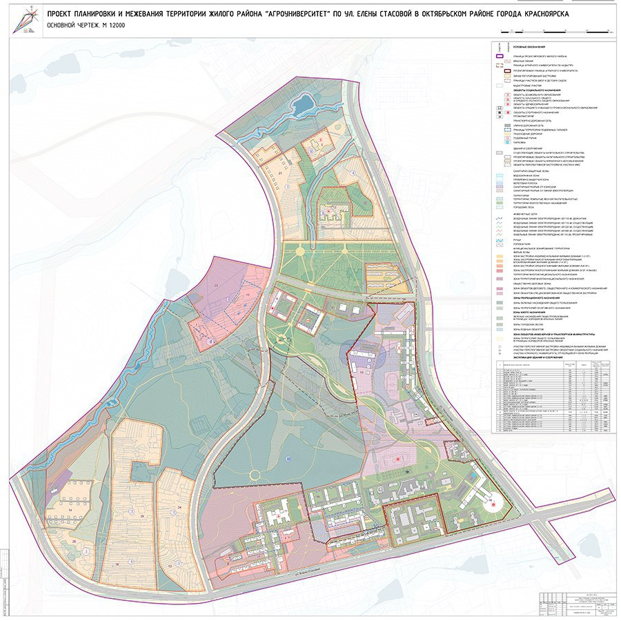 План застройки октябрьского района красноярска