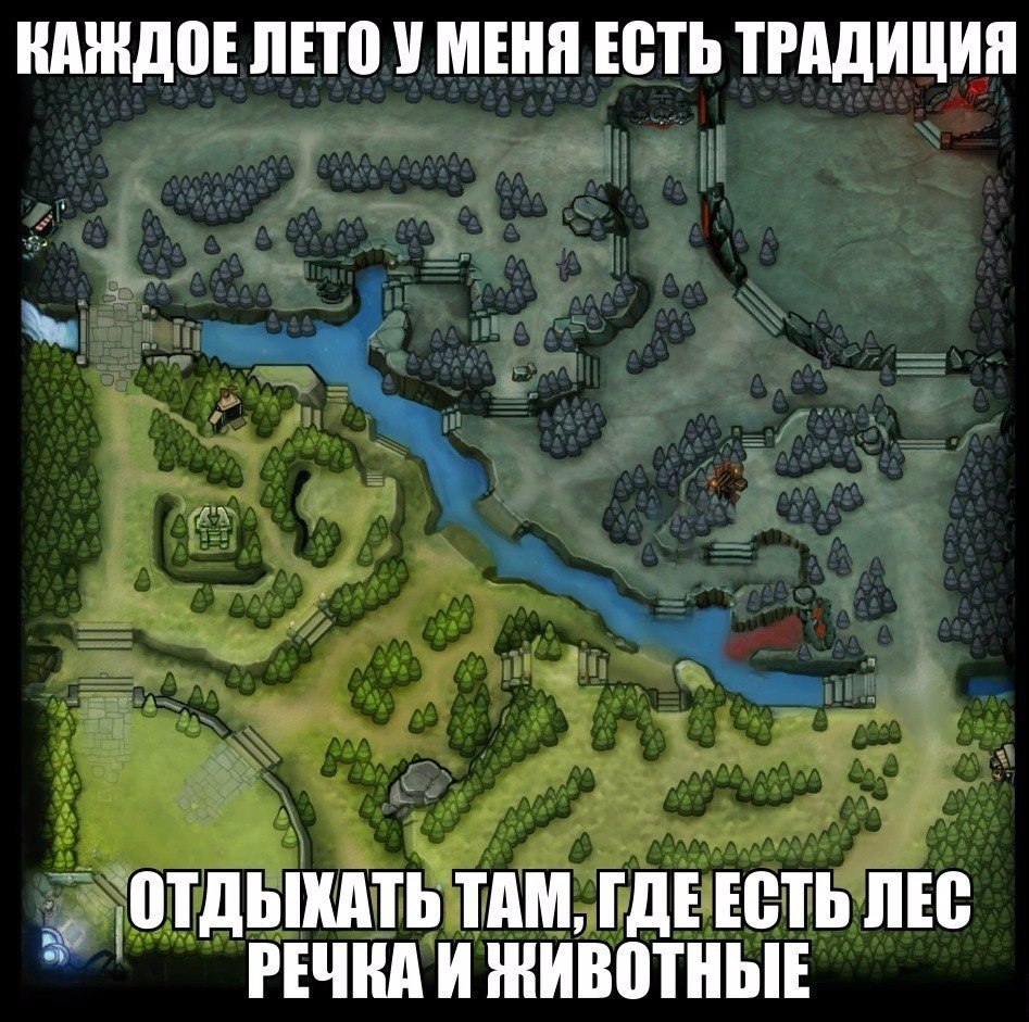 Новая карта в dota