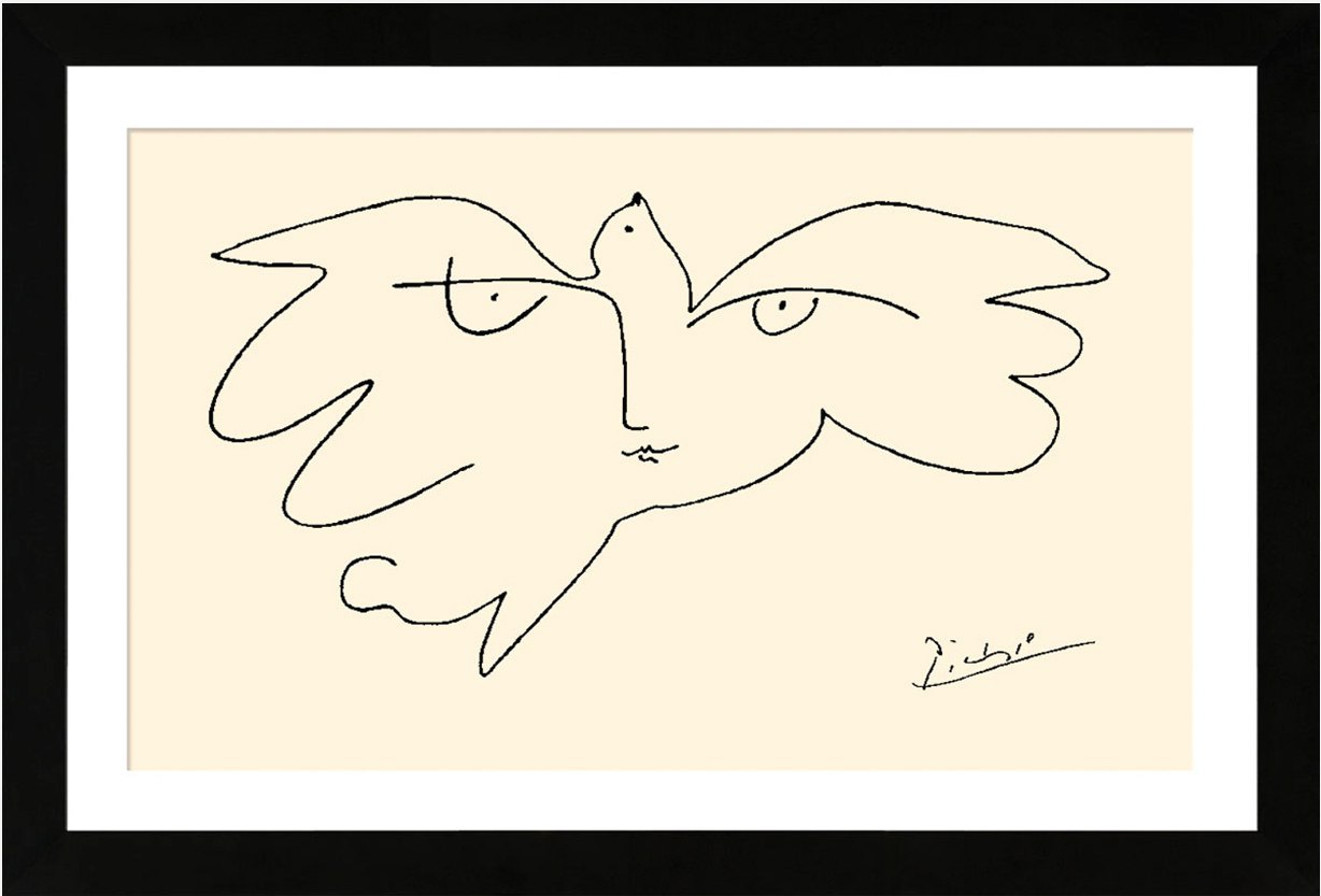 Гагарин Пабло Пикассо портрет