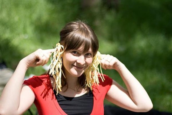 Лапша на уши открытки