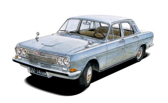 Волга 24 рисунок