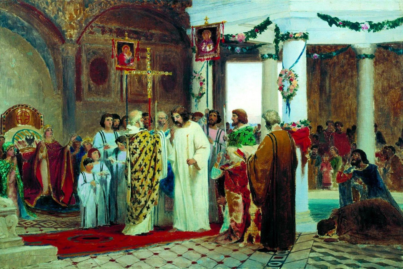 Крещение князя Владимира Бронников Федор