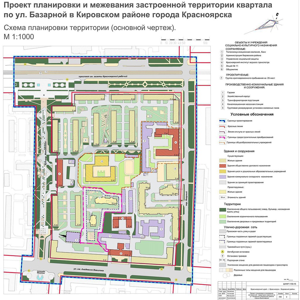 Проект планировки красноярск