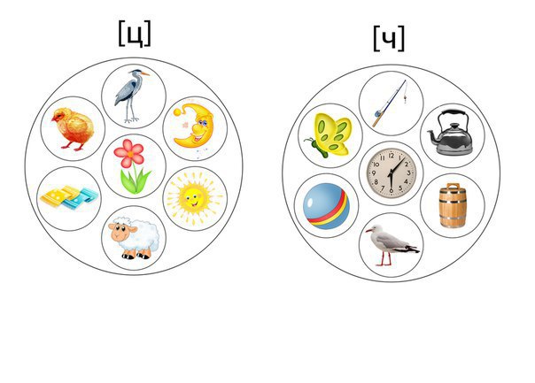 Картинки на звук ц для детей логопедия