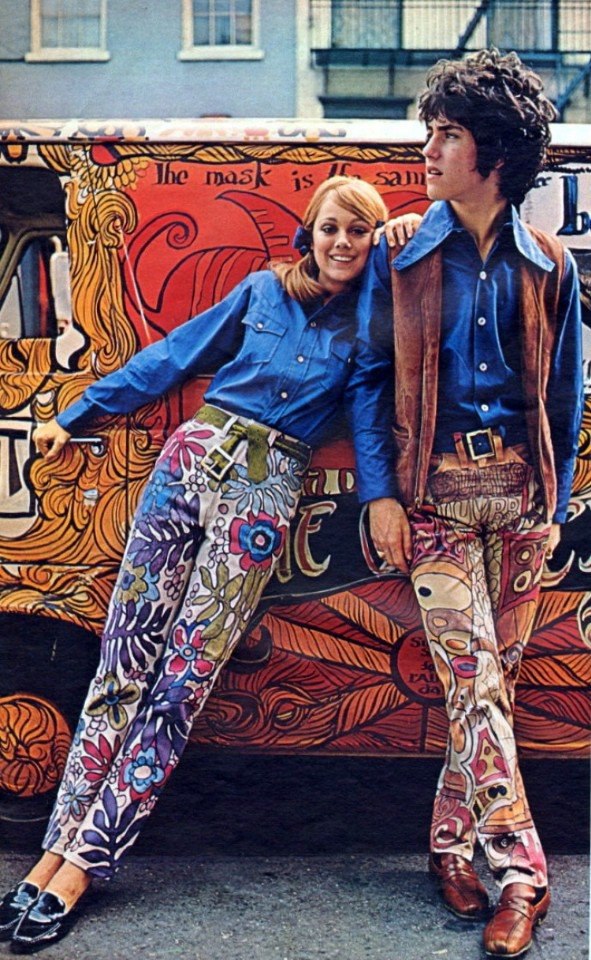 1968 год одежда
