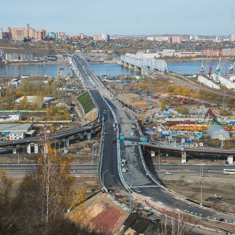 Коркинский мост красноярск