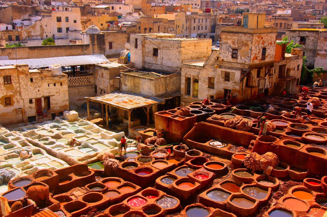 Марокко Фес фото развалины