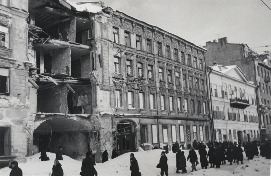 Невский проспект в годы блокады ленинграда фото
