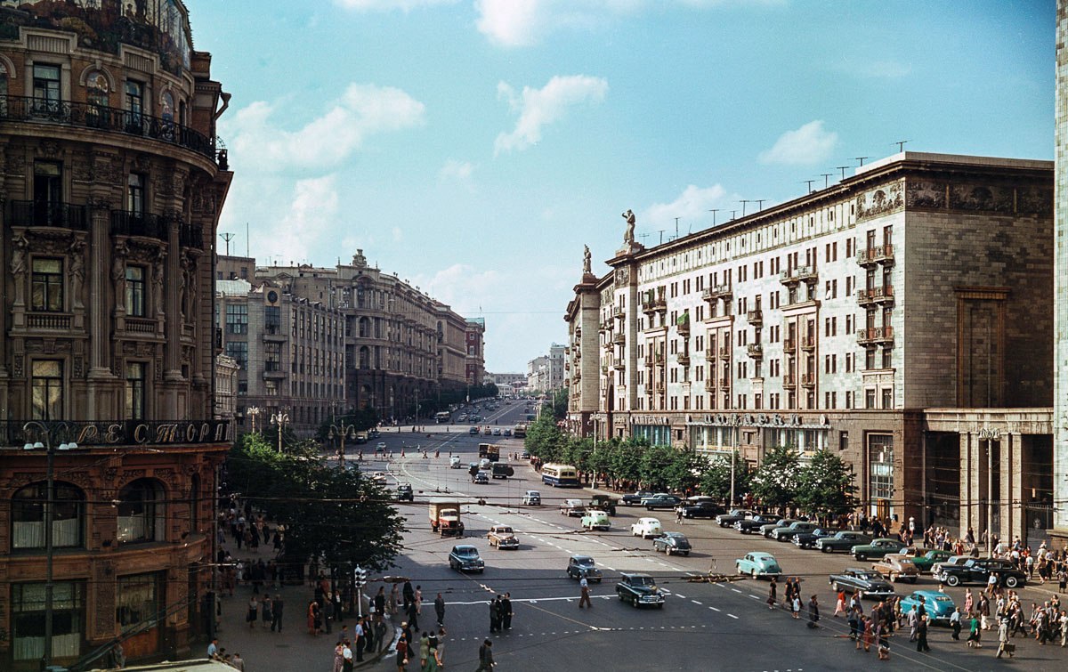 Москва в 1950 х годах