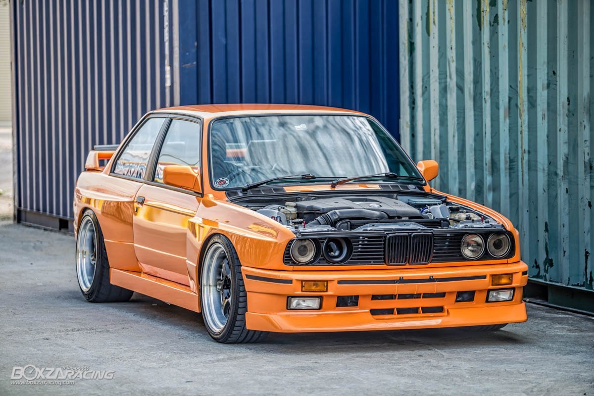 Bmw e30 расширение кузова