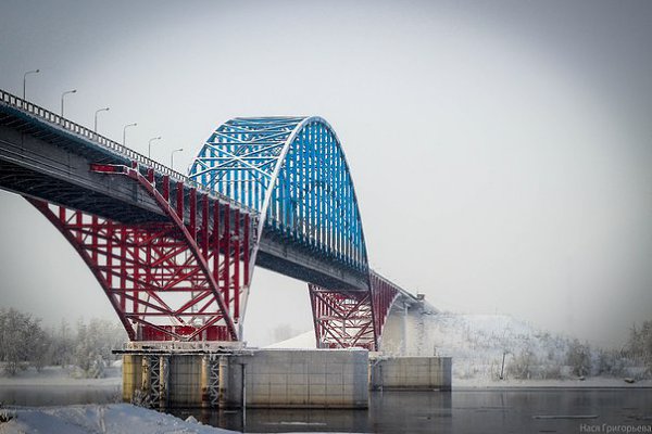 Путинский мост в красноярске фото