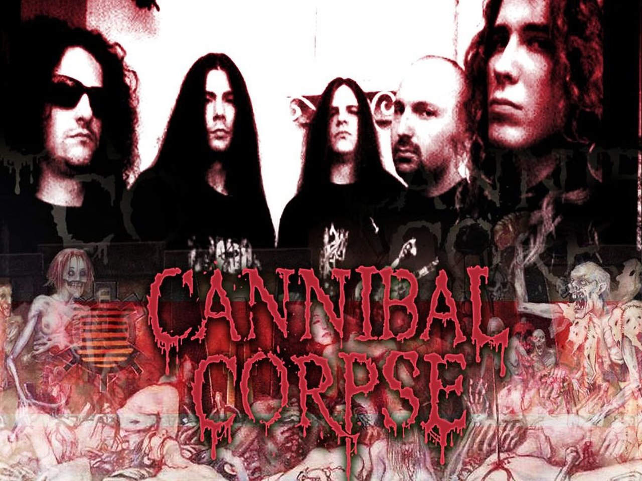 Фото группы cannibal corpse