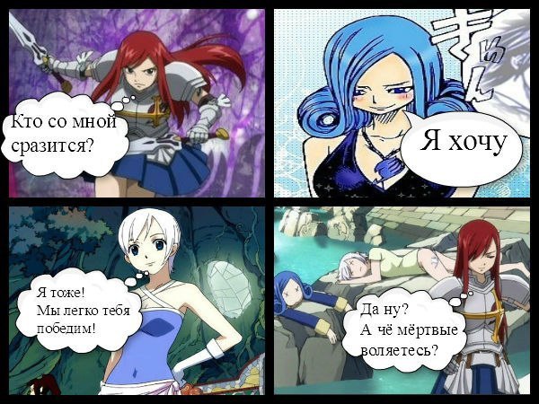 Карта мира fairy tail