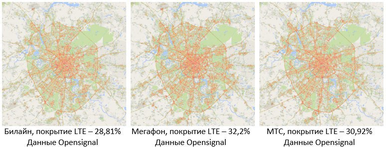 Карта лте покрытия