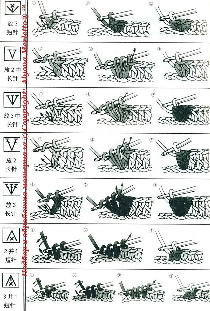 Схемы крючком расшифровка с описанием