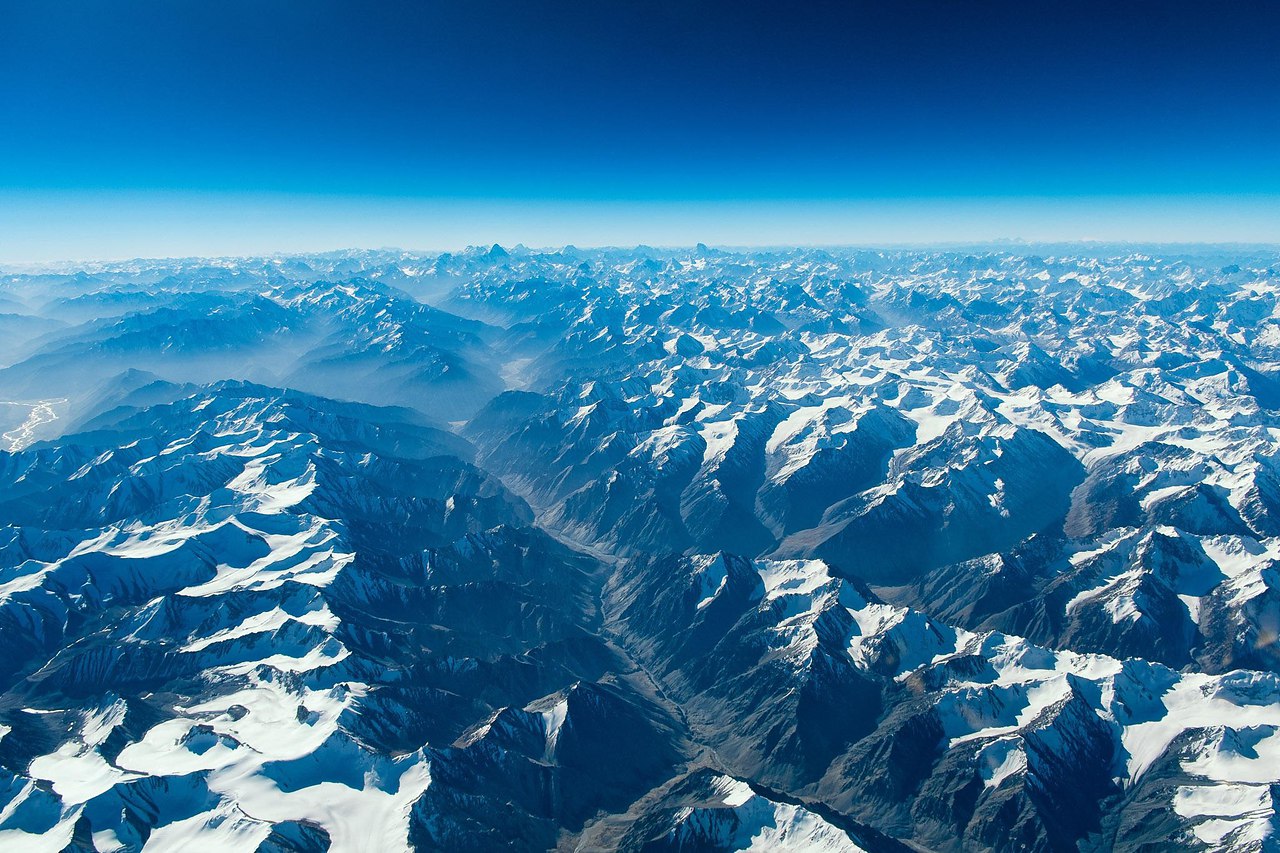 Гималаи фото сверху