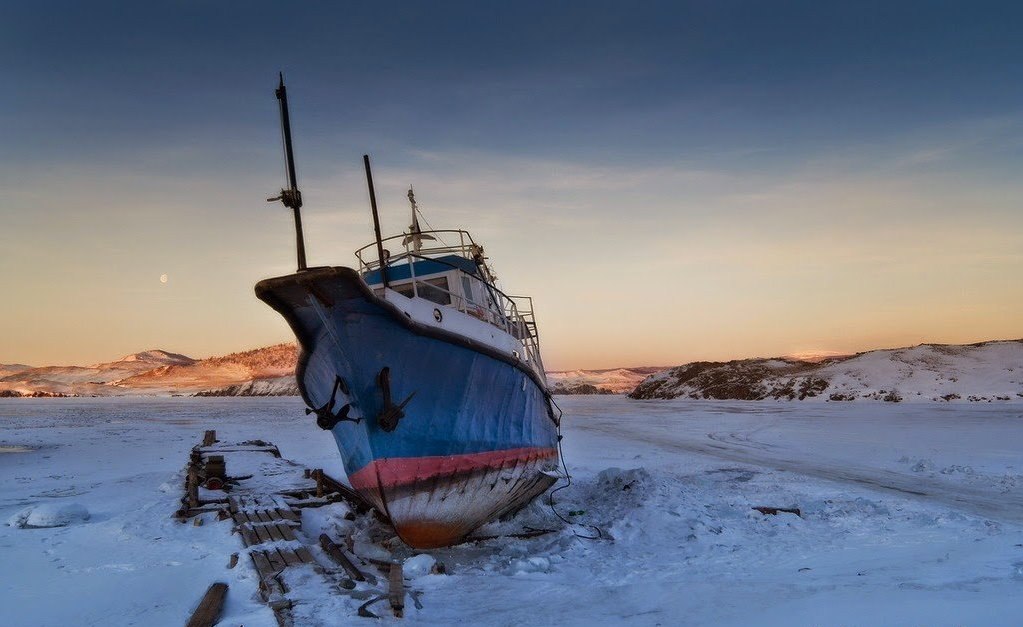 Корабли на байкале фото