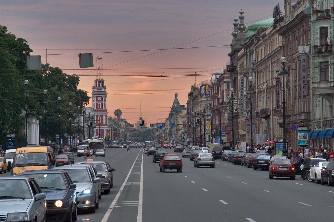 улица невский проспект санкт петербург