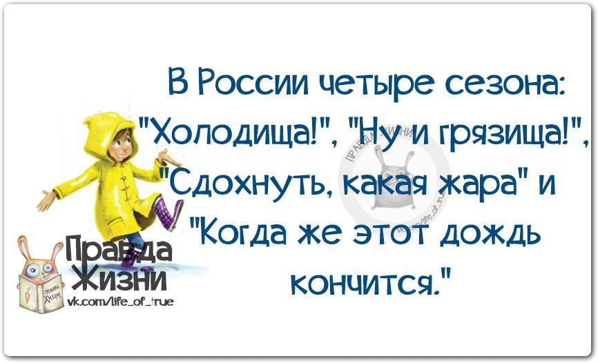 Картинки про дождь прикольные с надписями смешные до слез