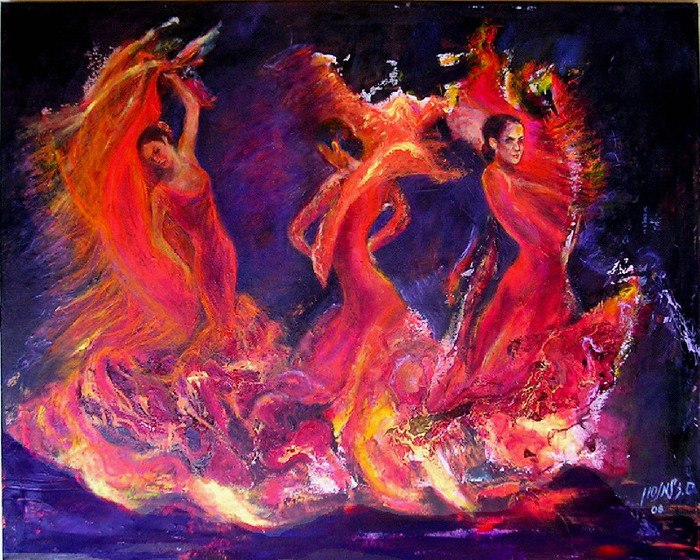 Краска для волос огненный танец