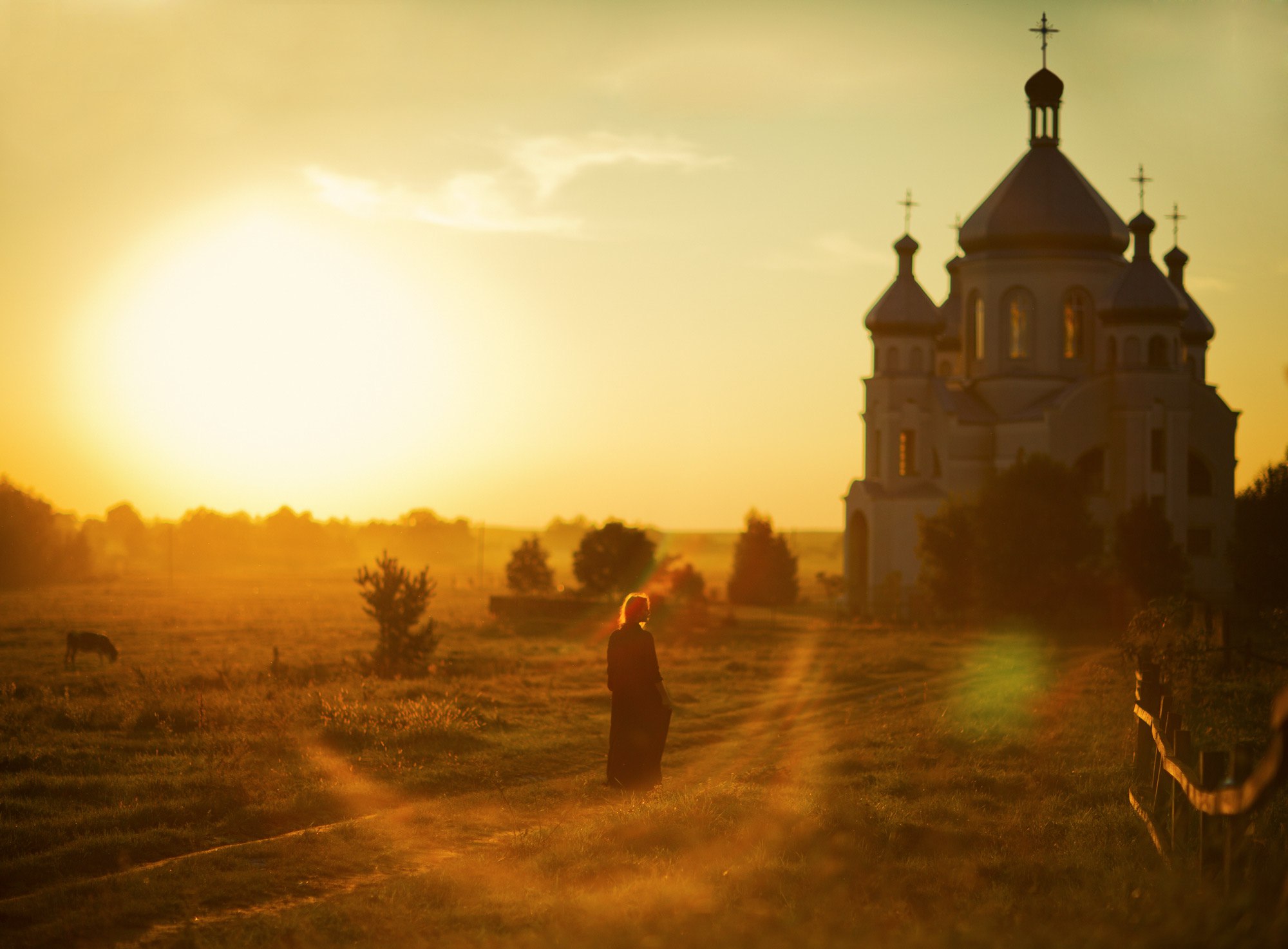 Дорога к православному храму