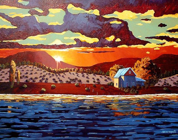 Gene brown художник картины