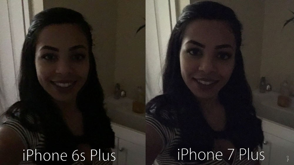 Сравнение фото iphone 7 и iphone 7 plus