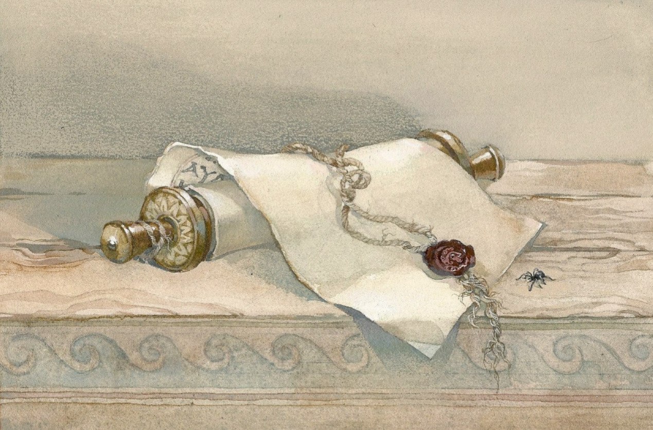 Екатерина 2 рисунок акварель