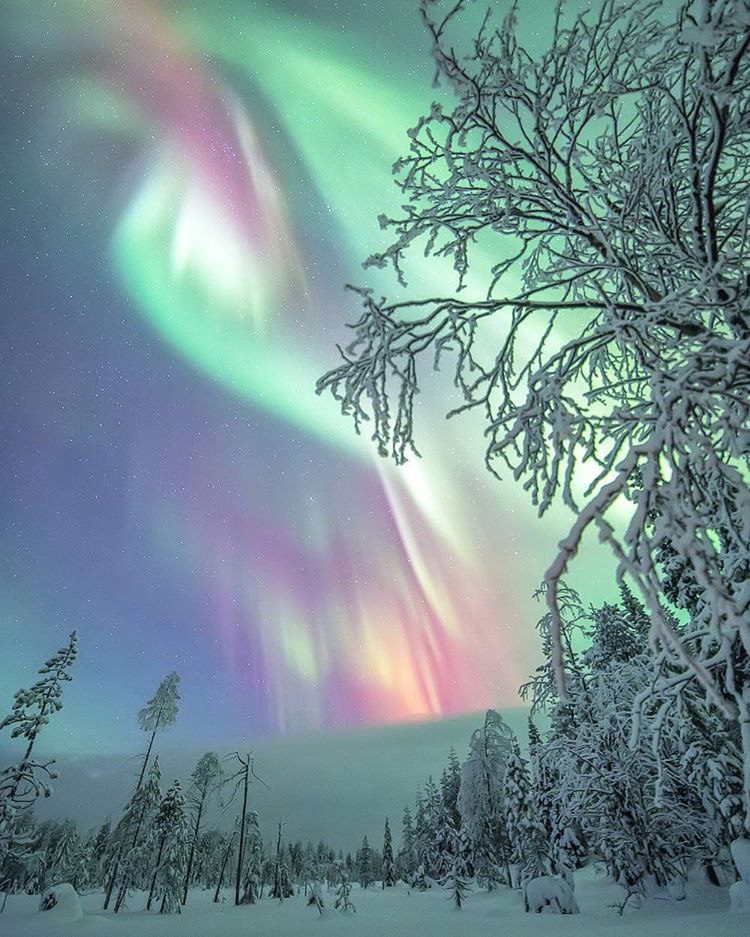 Открытки о северном сиянии, днем