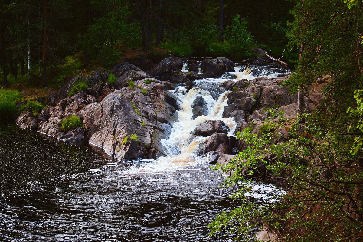 Ахинкоски водопады фото