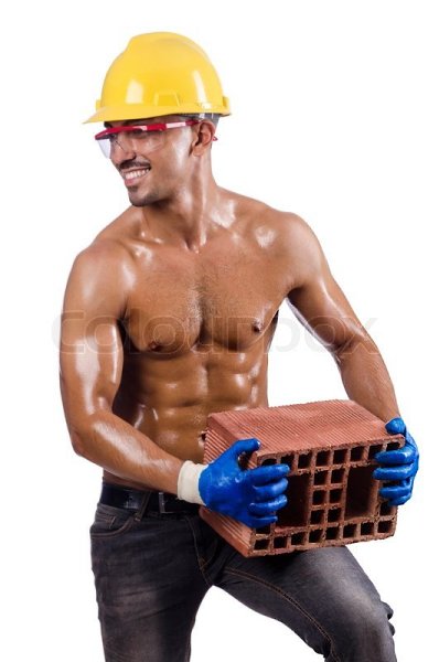 Naked Construction Workers